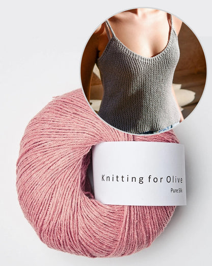 Trille Top | un simple top en Pure Silk de Knitting for Olive