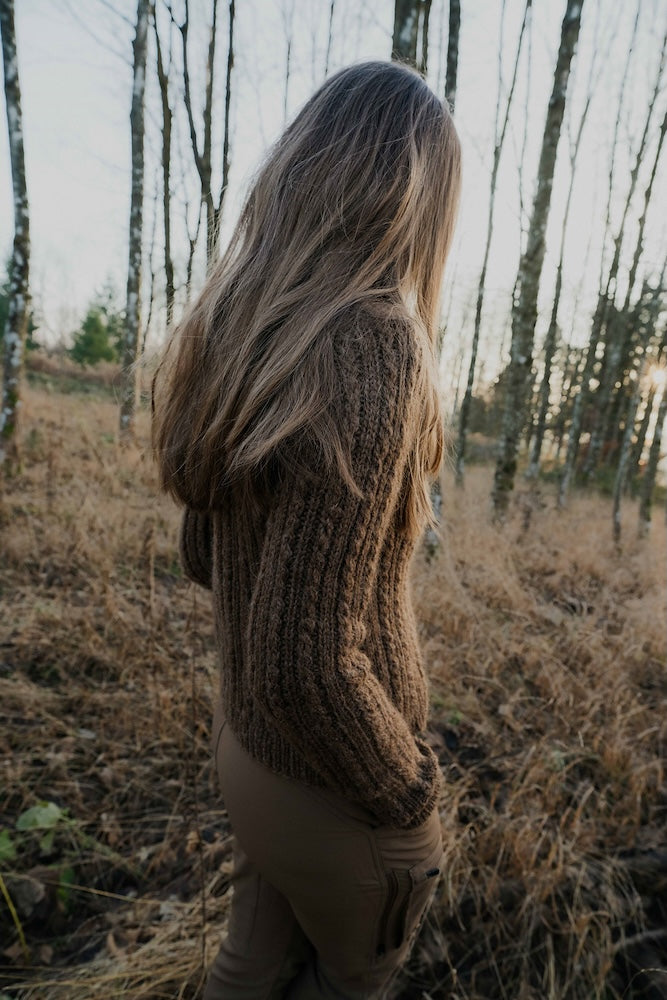 Oakwood Raglan Sweater (PDF, engelsk) - Opskrift