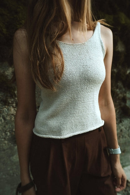 Slipstream Tank | casual and light from Pure Silk by Knitting for Olive