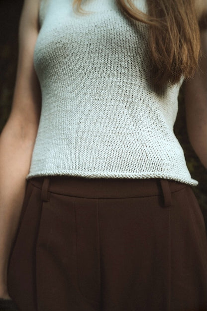 Slipstream Tank | casual and light from Pure Silk by Knitting for Olive