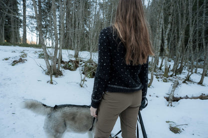 Wolf Winter | minimalistisches Muster aus Plötulopi von Lopi Island