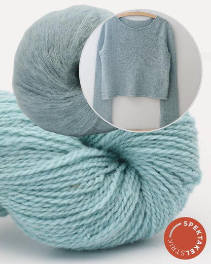 Uukii Sweater | schlichter Basic Pullover aus Semilla Melange und Svala von BC Garn