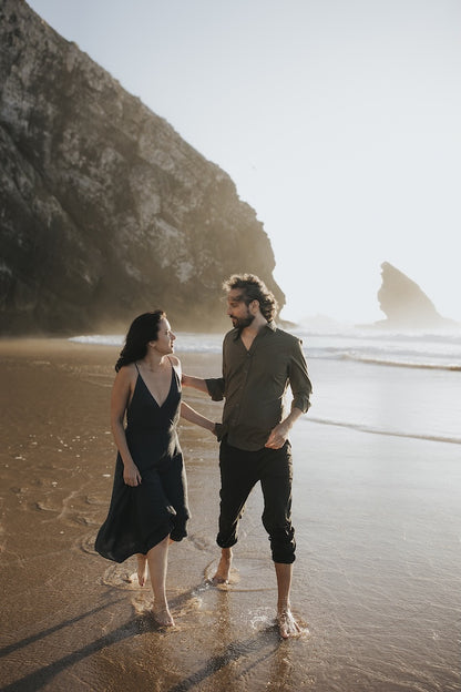 THE GIRL Dress | Silhouette délicate en pure soie de Knitting for Olive