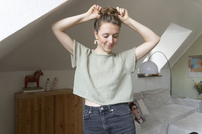 Community KAL Shirt | ultra-light shirt made from Cassandra by Mayflower Denmark