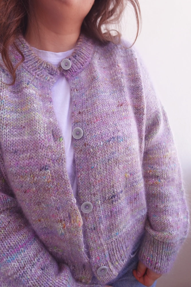 wemadewardrobe Maja Cardigan mit Ecopuno und Silkhair oder Setasuri von Lana Grossa 9