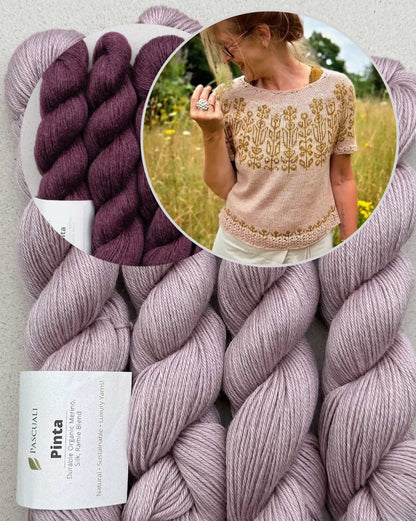 Koszulka Wildflower | marzycielskie dzikie kwiaty z Pinta od Pascuali