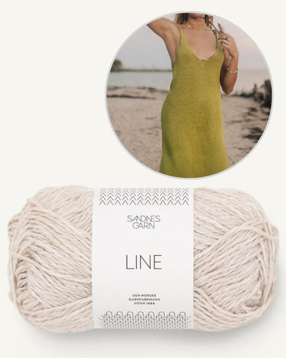 Robe Willow | robe d'été parfaite en Line de Sandnes Garn