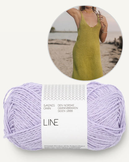 Robe Willow | robe d'été parfaite en Line de Sandnes Garn