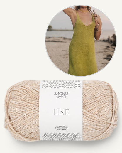 Robe Willow | robe d'été parfaite en Line de Sandnes Garn