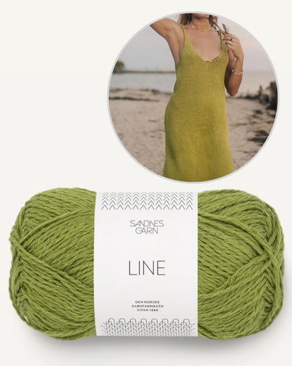 Robe Willow | robe d'été parfaite en Line de Sandnes Garn