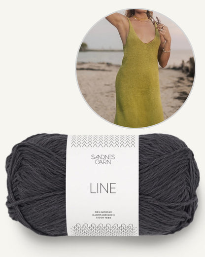 Robe Willow | robe d'été parfaite en Line de Sandnes Garn