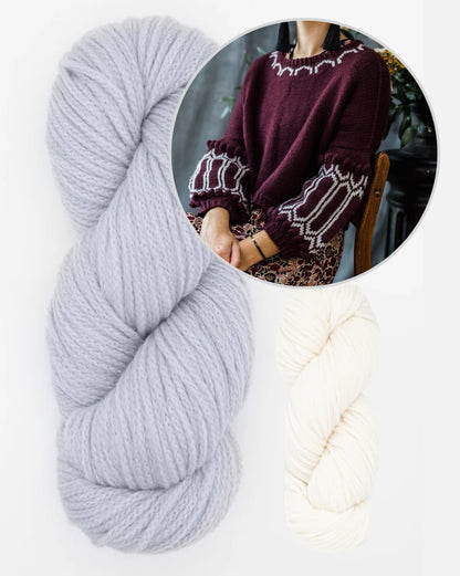 Willowwood-bluse | blød og fin af Far fra Woolfolk
