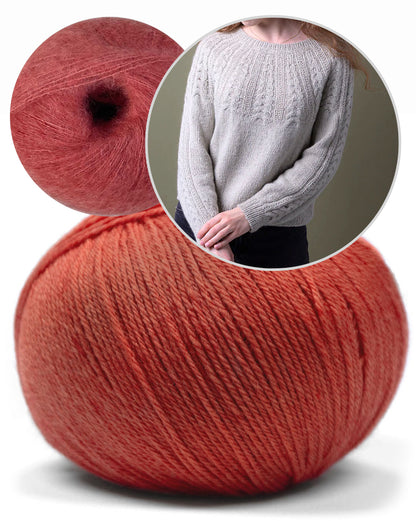 Pullover Winter Sunbeams mit Merino Baby und Manada von Pascuali 6