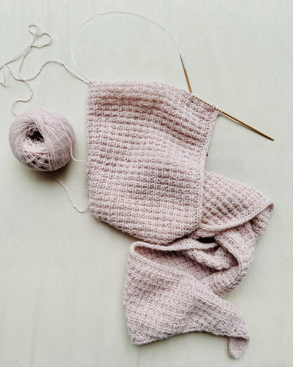 Cloud Mosaic Scarf - Cardiff Edition | light, super soft shawl made from Cashmere Small by Cardiff