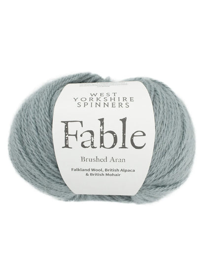 Fable | Brushed Aran made of Falkland wool, alpaca, and mohair - super cozy and warm