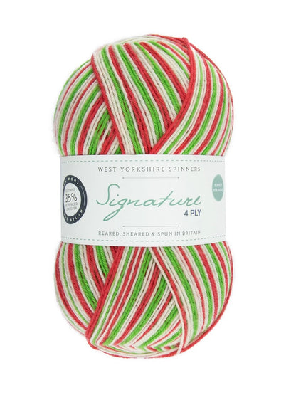 Signature 4-ply Christmas | atmospheric colors subtly festive