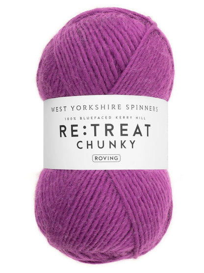 Re:Treat Chunky Roving | wick yarn made from 100% British Bluefaced wool