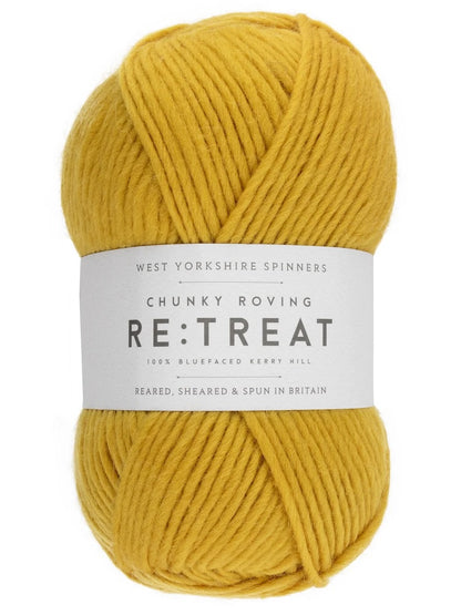 Re:Treat Chunky Roving | wick yarn made from 100% British Bluefaced wool
