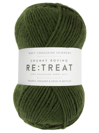 Re:Treat Chunky Roving | wick yarn made from 100% British Bluefaced wool
