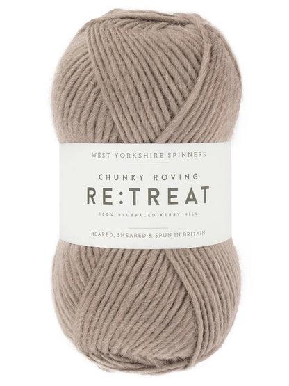 Re:Treat Chunky Roving | wick yarn made from 100% British Bluefaced wool