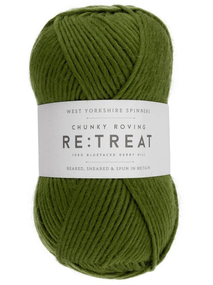 Re:Treat Chunky Roving | wick yarn made from 100% British Bluefaced wool