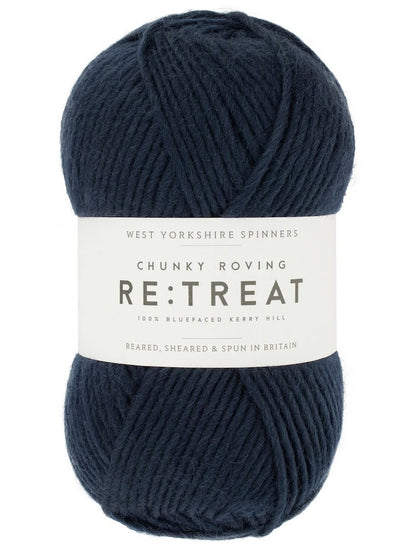 Re:Treat Chunky Roving | wick yarn made from 100% British Bluefaced wool
