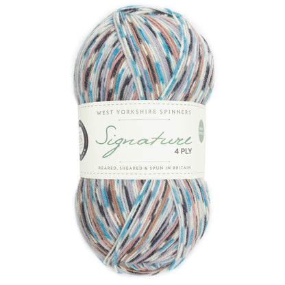 Signature 4 brins Country Birds | Fil à chaussettes aux couleurs des oiseaux chanteurs locaux