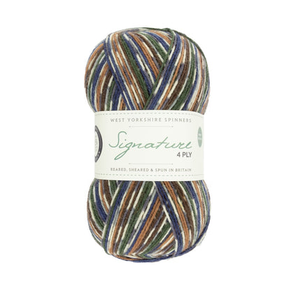 Signature 4 brins Country Birds | Fil à chaussettes aux couleurs des oiseaux chanteurs locaux