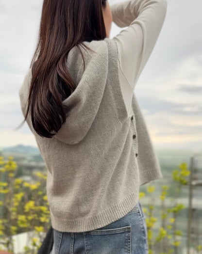 Kapuutsiga sallvest | ülmitmekülgne ja eriti pehme Cardiffi Classic Cashmere’ist