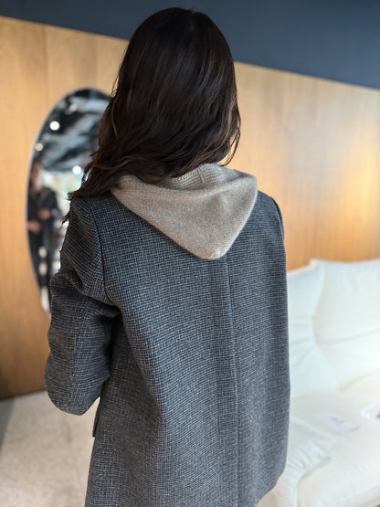 Kapuutsiga sallvest | ülmitmekülgne ja eriti pehme Cardiffi Classic Cashmere’ist