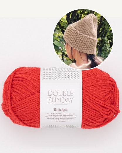 Sandnes, Must have Beanie, Farbe: poppy