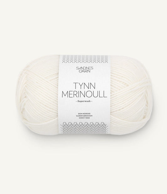Sandnes Garn Tynn Merinoull Farbe 1001