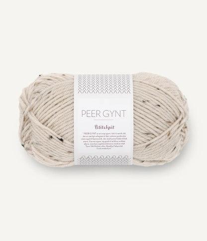 Sandnes, Peer Gynt by PetiteKnit, almond tweed 2512